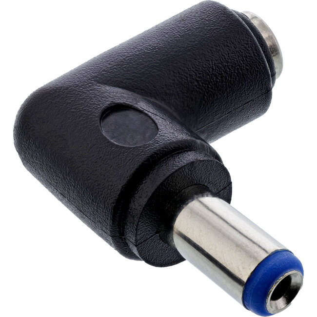 DC haakse adapter | 5,5 x 2,1mm | max. 5V/3A (15W) | zwart