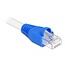 RJ45 netwerkplug huls | kabel tot 6mm | 20 stuks | blauw