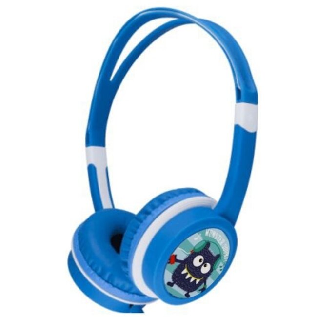 Gembird on-ear kinderhoofdtelefoon | blauw | 1,2 meter