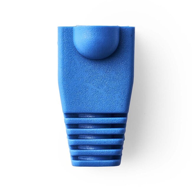 Nedis RJ45 netwerkplug huls | kabel tot 6mm | 10 stuks | blauw