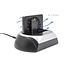 Delock USB 10 Gbps Docking Station for 2.5″ / 3.5″ SATA HDD / SSD or M.2 NVMe PCIe or SATA SSD with fan