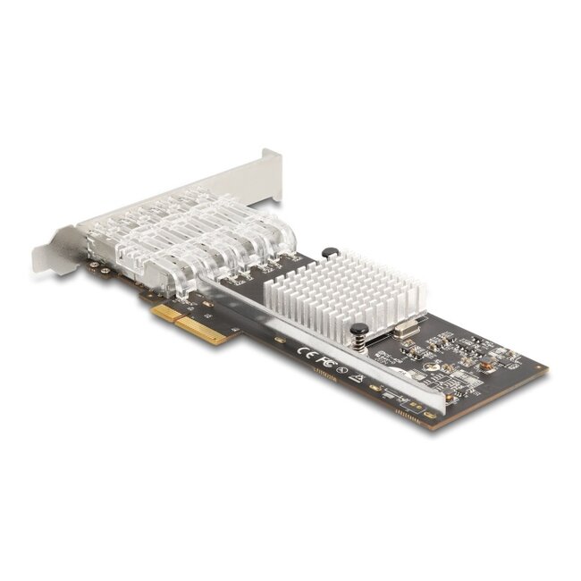Delock PCI Express x4 Card to 4 x SFP slot Gigabit LAN i350