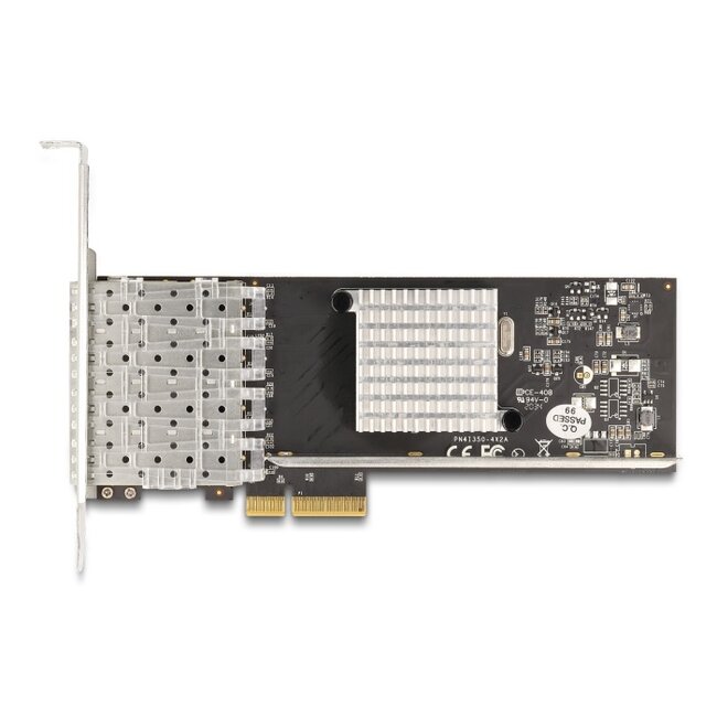 Delock PCI Express x4 Card to 4 x SFP slot Gigabit LAN i350