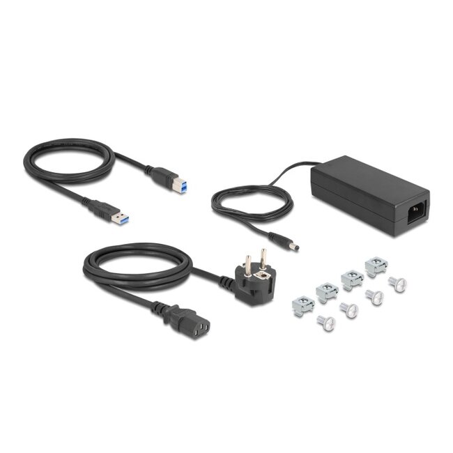 Delock 19″ Industry Hub 10 x USB 10 Gbps Type-A