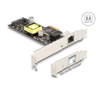 DeLOCK Delock PCI Express x1 Card to 1 x 2.5 Gigabit LAN PoE+ i225
