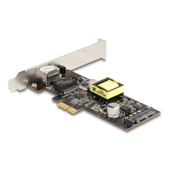 Delock PCI Express x1 Card to 1 x 2.5 Gigabit LAN PoE+ i225