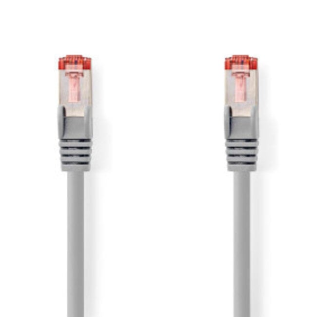 CAT6 Netwerkkabel | RJ45 Male | RJ45 Male | S/FTP | 2.00 m | Binnenshuis | Rond | LSZH | Grijs | Doos