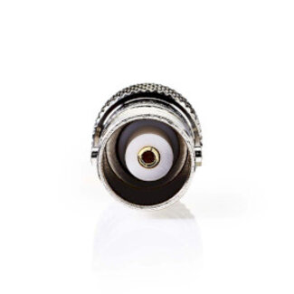 Nedis SMA-Adapter | SMA Male | BNC Female | Verguld | 50 Ohm | Recht | Koper | Goud | 2 Stuks | Doos