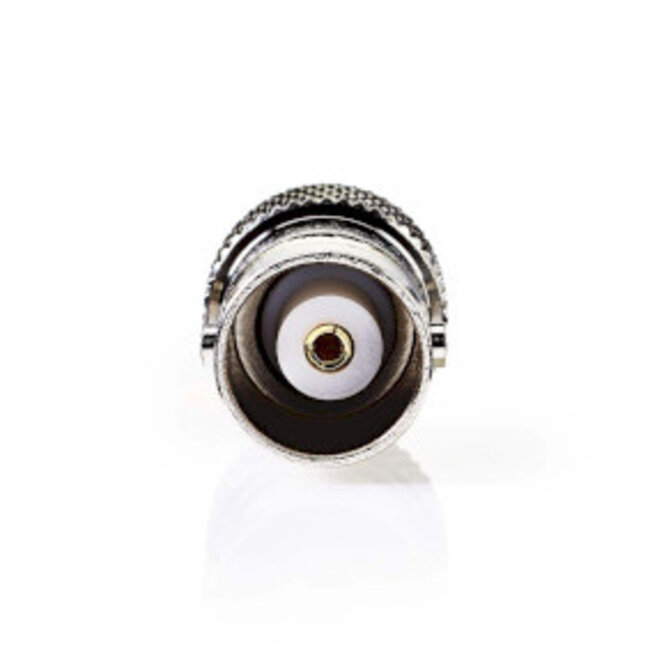 SMA-Adapter | SMA Male | BNC Female | Verguld | 50 Ohm | Recht | Koper | Goud | 2 Stuks | Doos