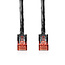 CAT6 Netwerkkabel | RJ45 Male | RJ45 Male | U/UTP | 20.0 m | Buitenshuis | Rond | PE | Zwart | Label