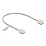 Delock RJ45 Network Cable Cat.6 UTP Ultra Slim 0.3 m grey with short plugs