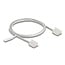Delock RJ45 Network Cable Cat.6 UTP Ultra Slim 1 m grey with short plugs