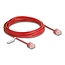 Delock RJ45 Network Cable Cat.6 UTP Ultra Slim 5 m red with short plugs