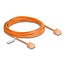 Delock RJ45 Network Cable Cat.6 UTP Ultra Slim 5 m orange with short plugs