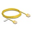 Delock RJ45 Network Cable Cat.6 UTP Ultra Slim 2 m yellow with short plugs