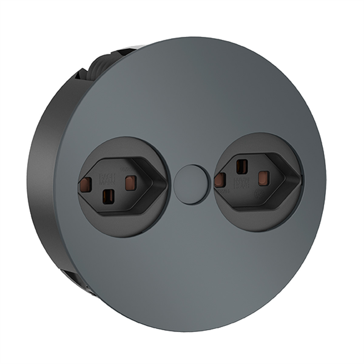 931.008 - Socket outlet strip stainless steel 931.008