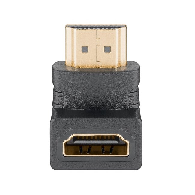 Haakse HDMI adapter naar beneden | HDMI2.1 (8K 60Hz + HDR)