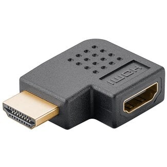 Goobay Haakse HDMI adapter naar links | HDMI2.1 (8K 60Hz + HDR)