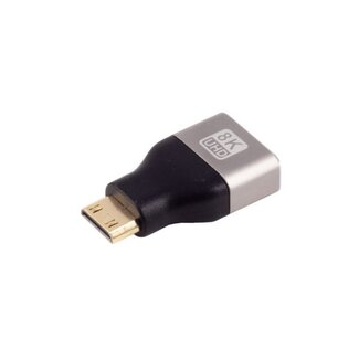 S-Impuls Premium Mini HDMI - HDMI adapter | HDMI2.1 | 8K 60Hz + HDR