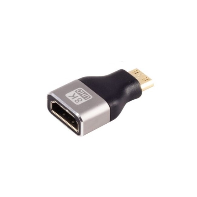 Premium Mini HDMI - HDMI adapter | HDMI2.1 | 8K 60Hz + HDR