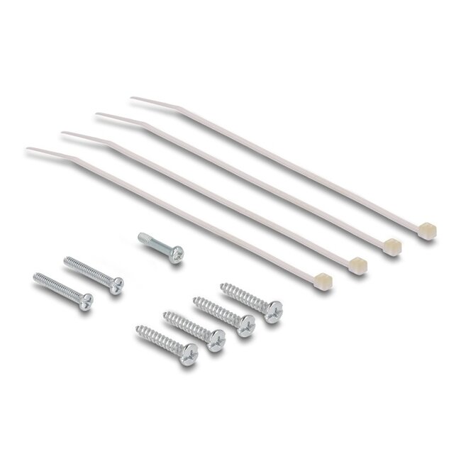 Delock Keystone Surface Mounted Box surface mounted 4 Port white