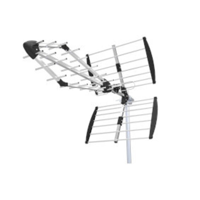 Buitenantenne | UHF | Ontvangstbereik: ≥50 km | LTE700 | Versterking: 13.5 dB | 75 Ohm | Antenne lengte: 1085 mm | ABS / Aluminium