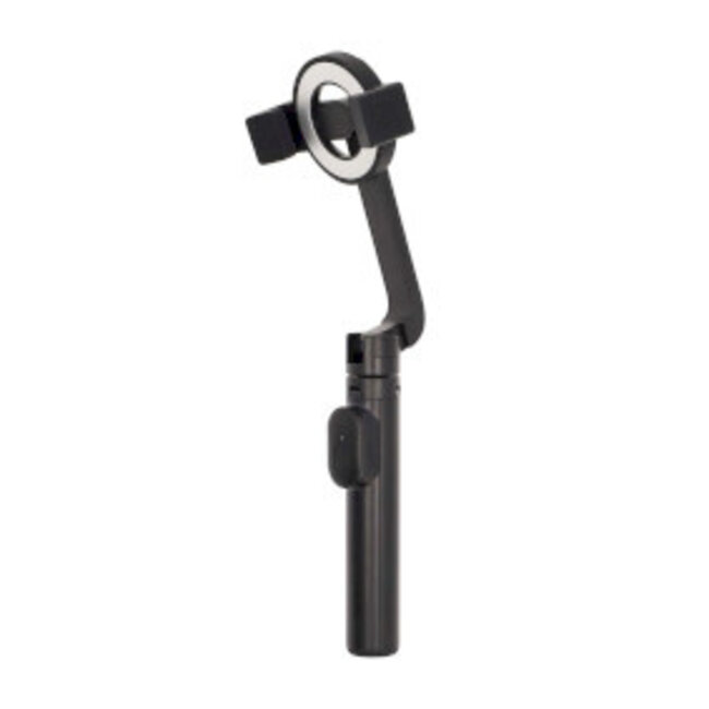 Bluetooth® Selfie Stick | Bluetooth®-versie: 5.0 | Maximale schermgrootte: 7 " | Gevouwen lengte: 17 cm | Uitgevouwen lengte: 61 cm | Maximaal draagvermogen: 1000 g | Batterij Gevoed