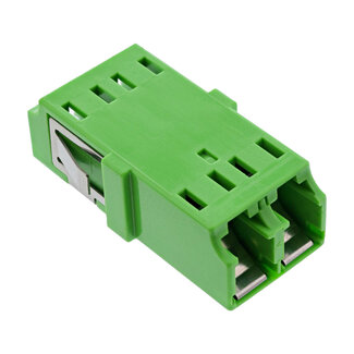 InLine® InLine® Fiber Optical Adapter Duplex LC/LC SM Ceramic Sleeve green