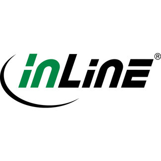 InLine® InLine® Fiber Optical Adapter Duplex LC/LC SM Ceramic Sleeve green with flange