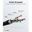 Goobay CAT 6A Patch Cable S/FTP (PiMF), 2 m, black, Set of 10