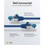 Goobay CAT 6A Patch Cable S/FTP (PiMF), 5 m, blue, Set of 5