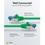 Goobay CAT 6A Patch Cable S/FTP (PiMF), 1 m, green, Set of 10