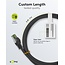 Goobay GHMT-certified CAT 8.1 Patch Cord, S/FTP, 5 m, black, Set of 5