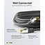 Goobay RJ45 Patch Cord CAT 6A S/FTP (PiMF), 500 MHz, with CAT 7 Raw Cable, 5 m, black, Set of 5