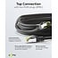 Goobay GHMT-certified CAT 8.1 Patch Cord, S/FTP, 1 m, grey, Set of 10