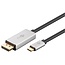 USB-C naar DisplayPort 8K 60Hz kabel | aluminium | 2 meter