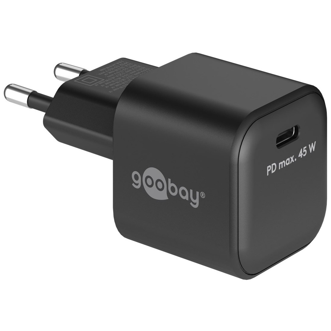 Goobay USB-C™ PD Quick Charger Nano (45 W) black |