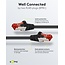 Goobay CAT 6 Patch Cable S/FTP (PiMF), 3 m, black, Set of 5