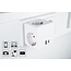 Kabelmeister doorvoerstekker | 3 contacten + USB-A QC/USB-C PD | wit