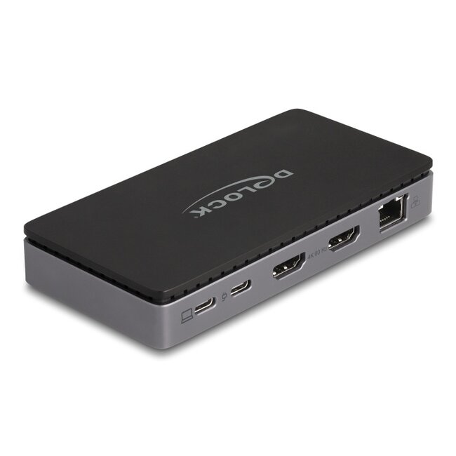 Delock USB Type-C™ Docking Station 4K - Dual HDMI MST / USB / Gibabit LAN / PD 3.0 85 W