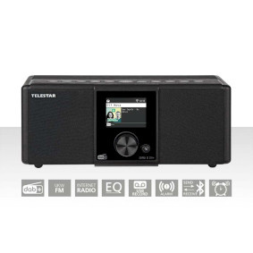 Telestar DIRA S 21i + Internetradio Internet, DAB+, VHF (FM) AUX, Bluetooth, Radio-opname, USB, WiFi, Internetradio Opnamefunctie, Incl. afstandsbediening,