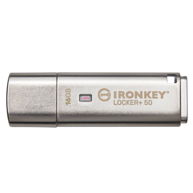 Kingston Technology IronKey 16GB IKLP50 AES USB, met 256-bits versleuteling