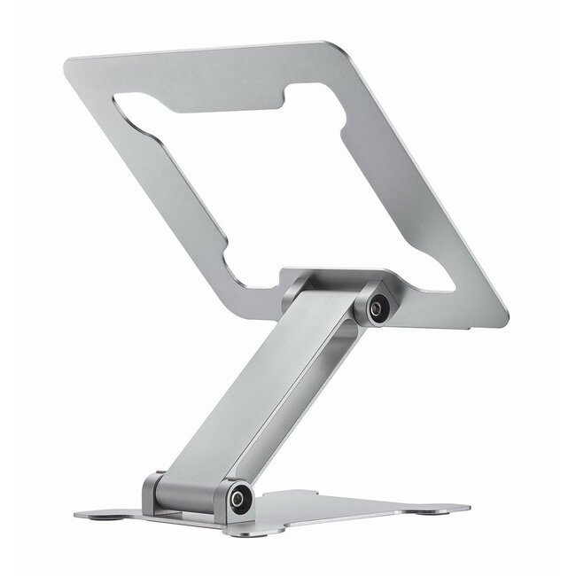 Opvouwbare laptopstandaard, zilver