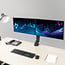 ACT Business bureaubeugel voor 2 monitoren tot 27 inch | full motion met crossbar