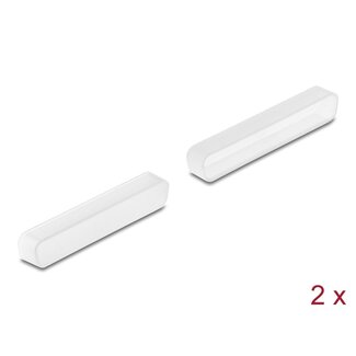 DeLOCK Delock Dust cover for D-Sub 37 female 2 pieces transparent