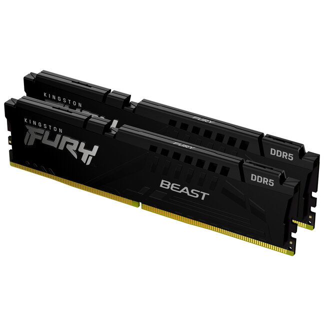 Kingston Technology FURY Beast 16GB 6000MT/s DDR5 CL30 DIMM (Kit of 2) Black EXPO
