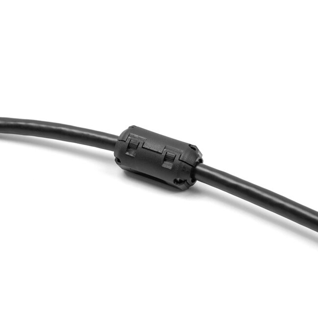 Delock Ferrit Core / Ferrit Ring for round cable 9 mm 2 pieces black