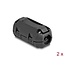 Delock Ferrit Core / Ferrit Ring for round cable 7 mm 2 pieces black
