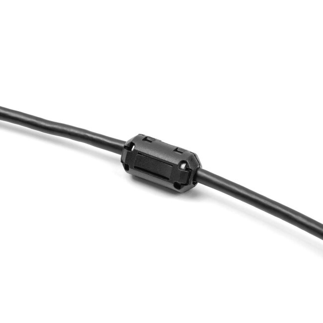 Delock Ferrit Core / Ferrit Ring for round cable 7 mm 2 pieces black