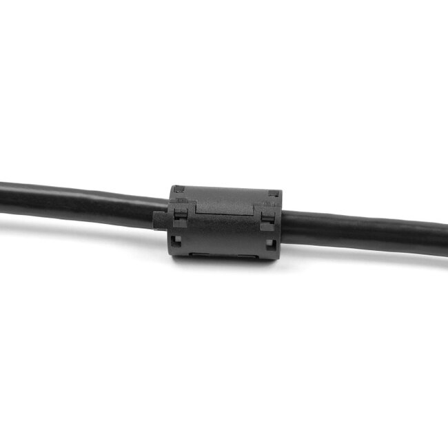 Delock Ferrit Core / Ferrit Ring for round cable 11 mm 2 pieces black